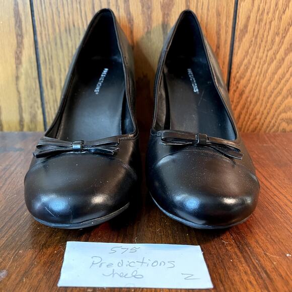 Predictions 3" heels women size 7W Vietnam made - Picture 5 of 8